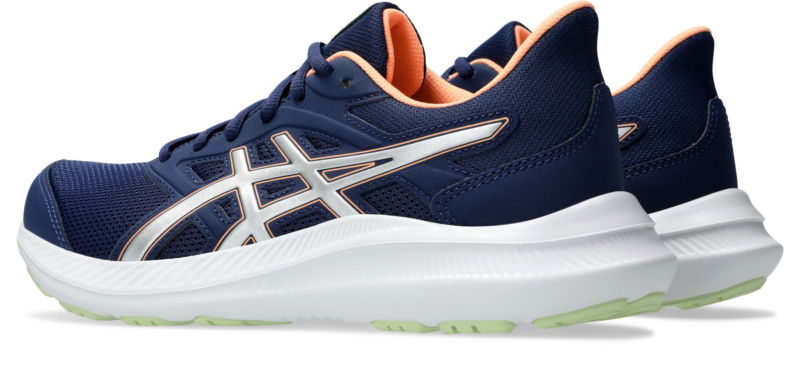 Cumpăra ASICS Sneaker de alergat 'JOLT 4'  bleumarin / albastru închis / portocaliu caisă / alb