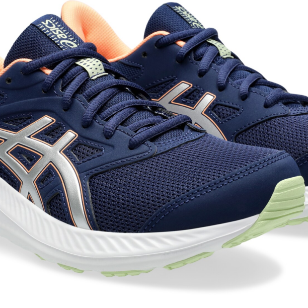 ASICS Sneaker de alergat 'JOLT 4'  bleumarin / albastru închis / portocaliu caisă / alb