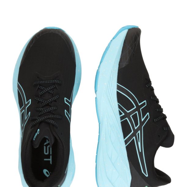 ASICS Sneaker de alergat 'NOVABLAST 4'  albastru aqua / negru