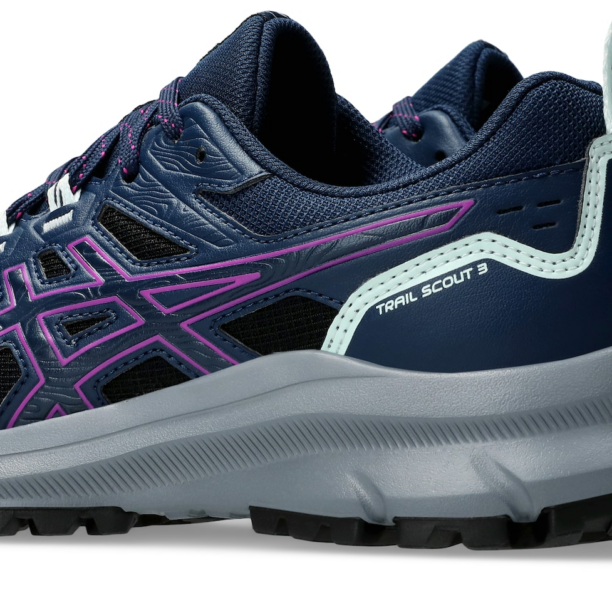 ASICS Sneaker de alergat 'Scout 3'  bleumarin / lila preţ