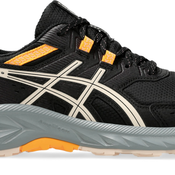 Cumpăra ASICS Sneaker de alergat 'Venture 9'  gri / portocaliu / negru