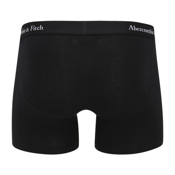 Abercrombie & Fitch Boxeri  negru / alb