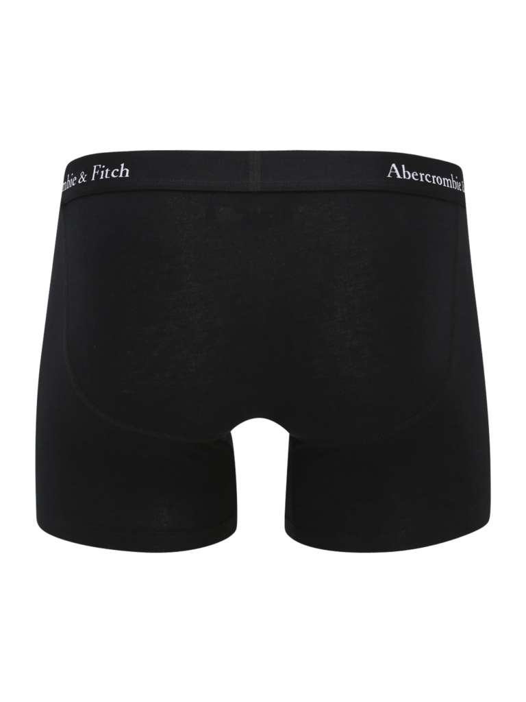 Abercrombie & Fitch Boxeri  negru / alb