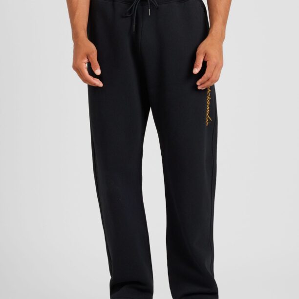 Abercrombie & Fitch Pantaloni  galben șofran / negru