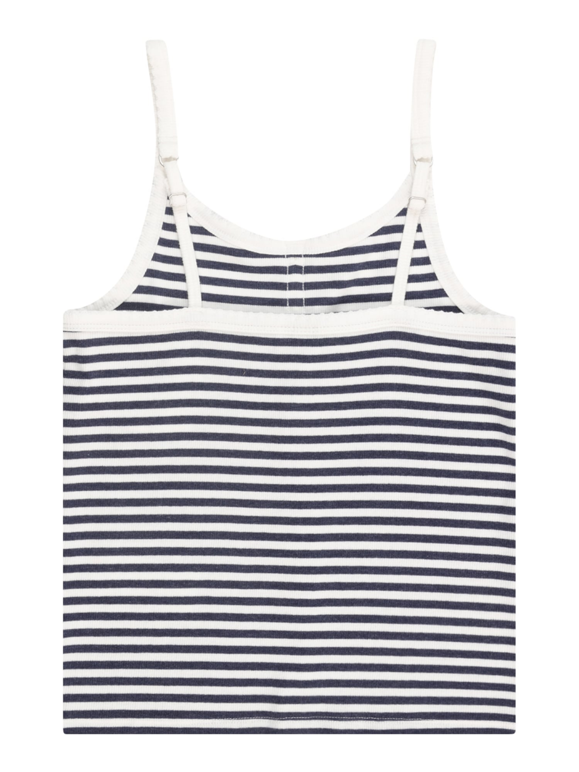 Abercrombie & Fitch Top 'ESSENTIAL'  albastru noapte / alb