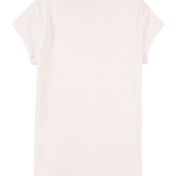 Abercrombie & Fitch Tricou 'ESSENTIAL'  roz pastel / alb natural