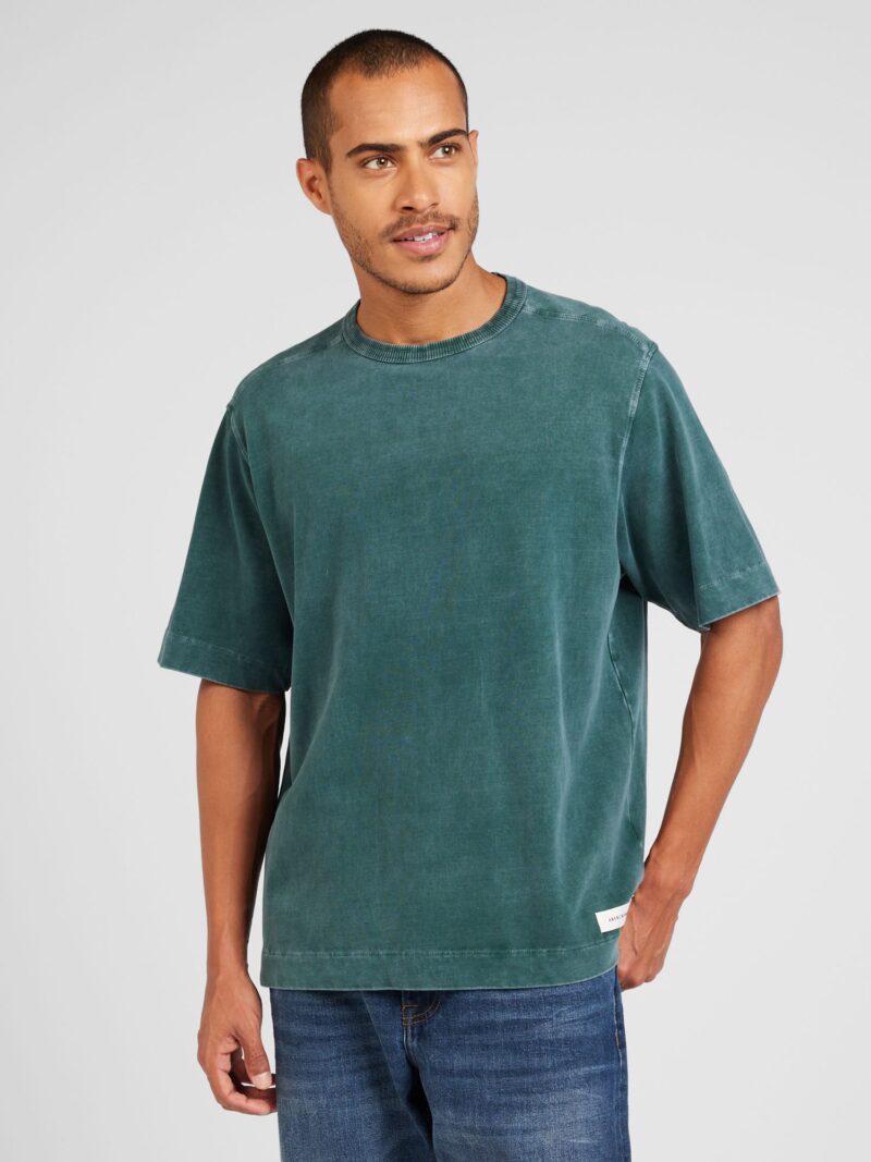 Abercrombie & Fitch Tricou 'JOCKTAG'  verde smarald