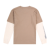 Abercrombie & Fitch Tricou 'JUL4'  crem / gri taupe