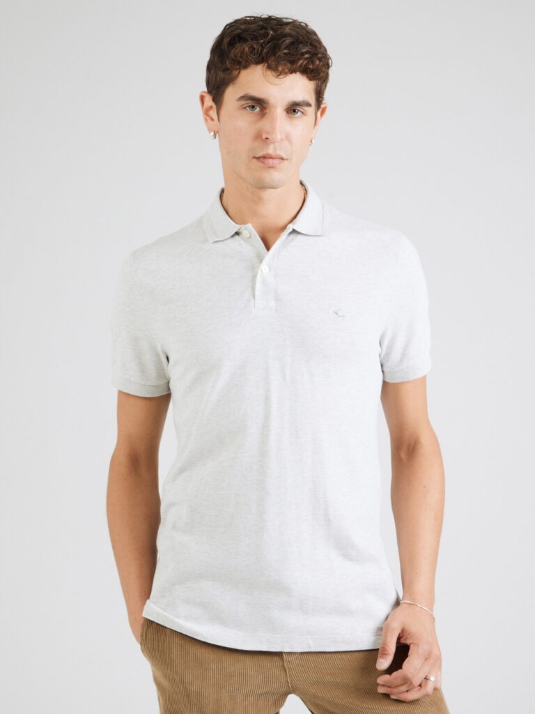 Abercrombie & Fitch Tricou  gri deschis