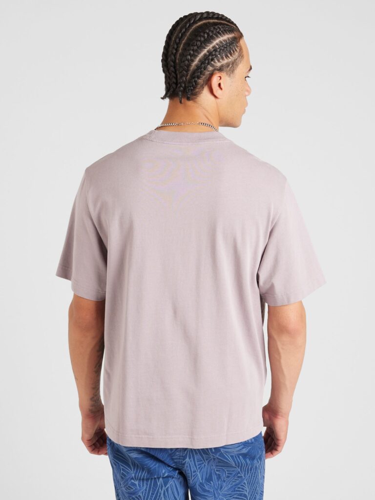 Cumpăra Abercrombie & Fitch Tricou  mauve / alb