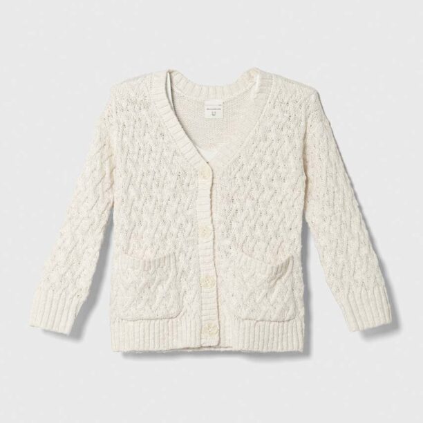 Abercrombie & Fitch cardigan copii culoarea bej