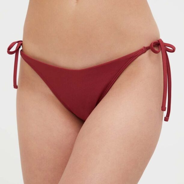 Abercrombie & Fitch chiloti de baie culoarea bordo