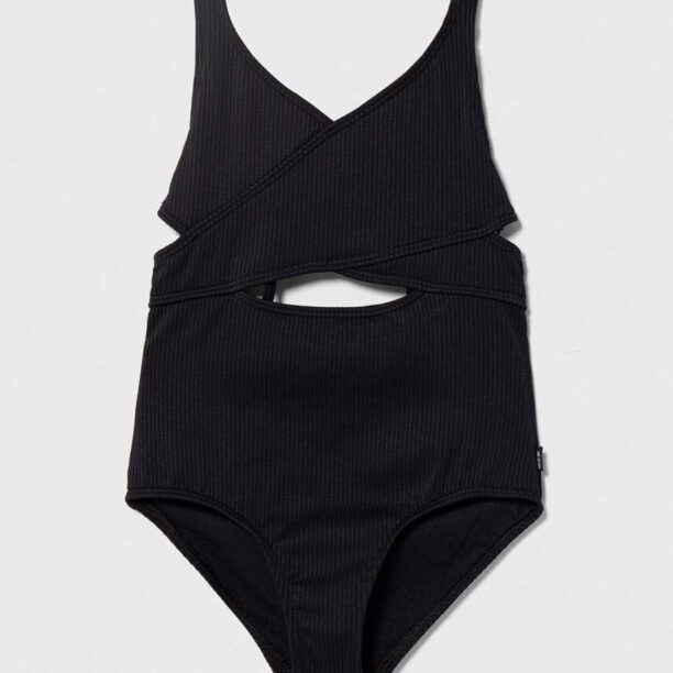 Abercrombie & Fitch costum de baie dintr-o bucată pentru copii culoarea negru