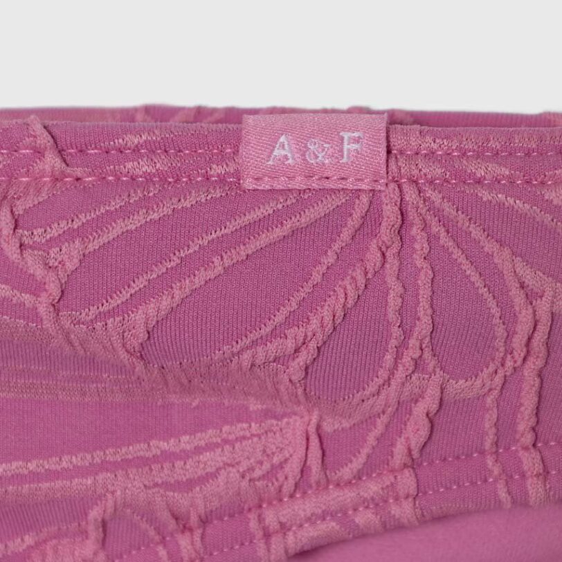 Abercrombie & Fitch costum de baie pentru copii din două piese culoarea roz preţ