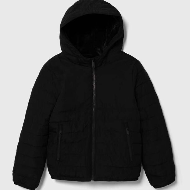 Abercrombie & Fitch geaca copii culoarea negru