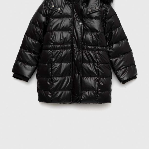 Abercrombie & Fitch geaca copii culoarea negru