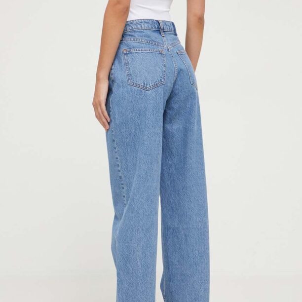 Abercrombie & Fitch jeansi femei high waist preţ