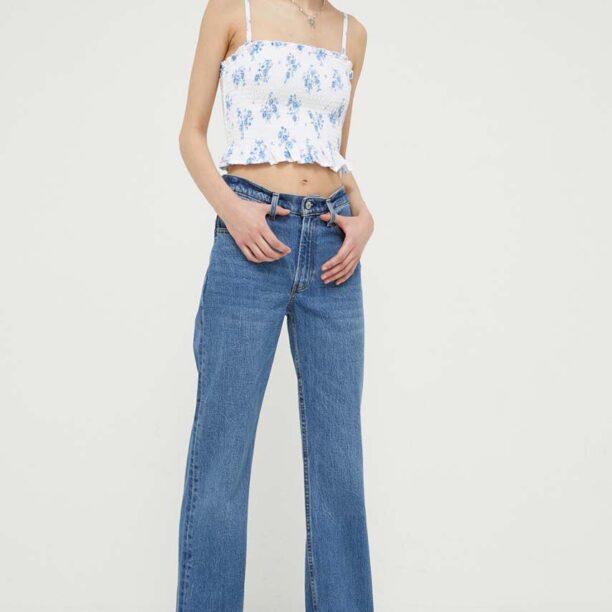 Abercrombie & Fitch jeansi femei medium waist