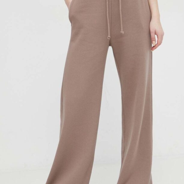 Abercrombie & Fitch pantaloni de lounge culoarea maro