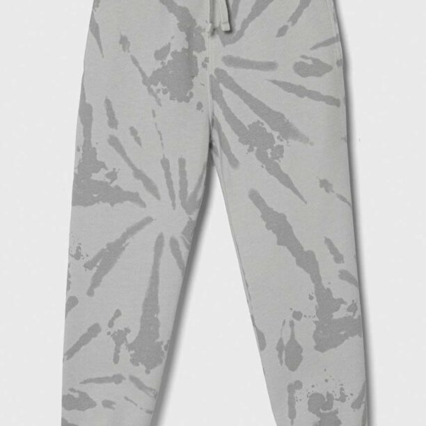 Abercrombie & Fitch pantaloni de trening pentru copii culoarea gri