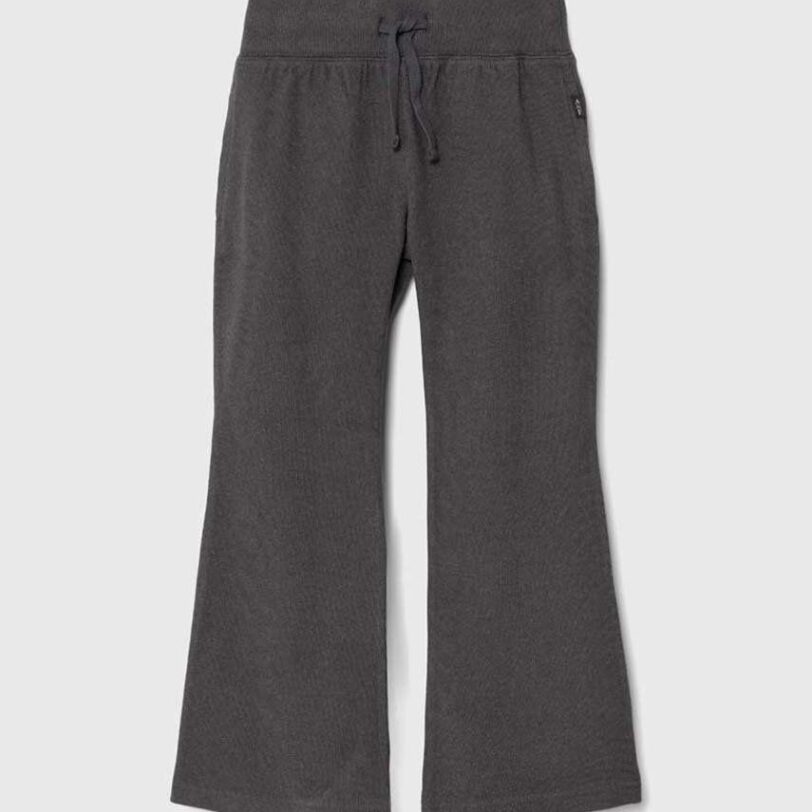 Abercrombie & Fitch pantaloni de trening pentru copii culoarea gri