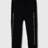 Abercrombie & Fitch pantaloni de trening pentru copii culoarea negru