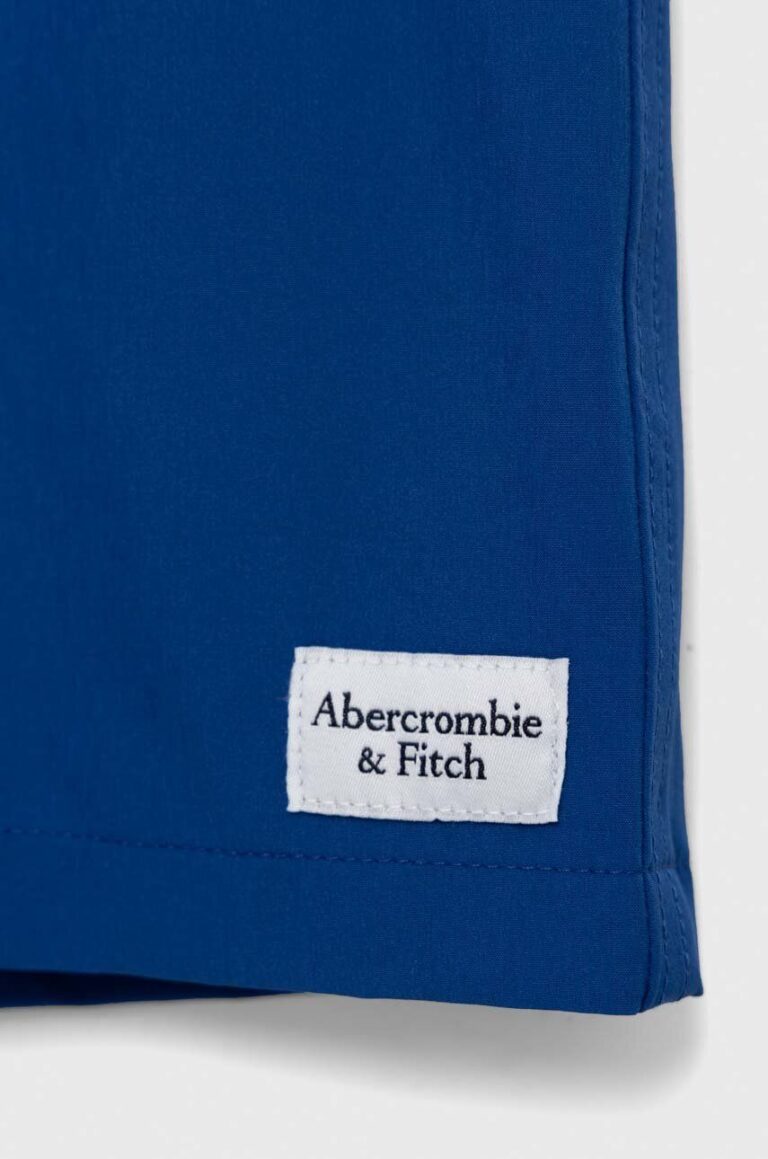 Abercrombie & Fitch pantaloni scurti de baie copii culoarea albastru marin preţ