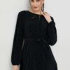 Abercrombie & Fitch rochie culoarea negru