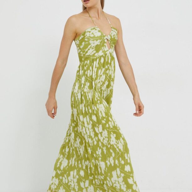 Abercrombie & Fitch rochie culoarea verde