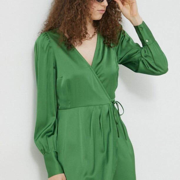 Abercrombie & Fitch rochie culoarea verde