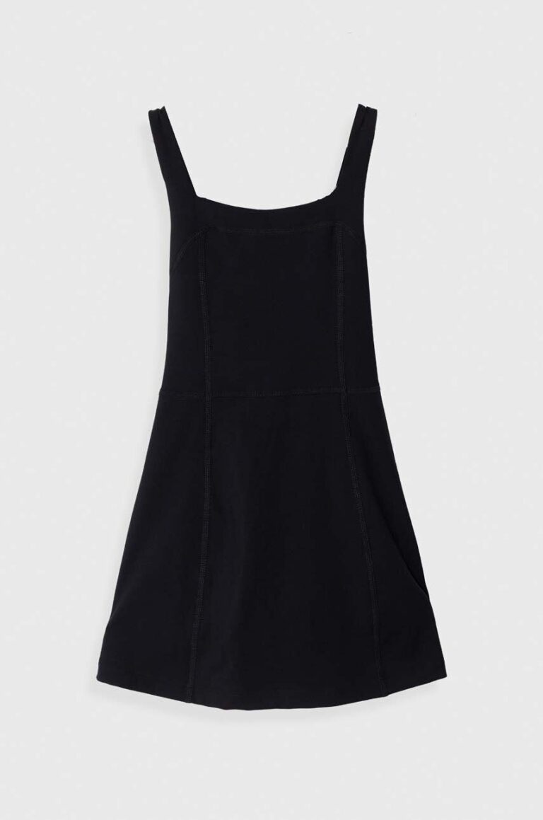 Abercrombie & Fitch rochie fete culoarea negru