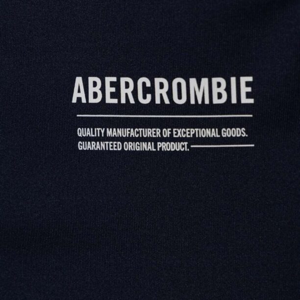 Abercrombie & Fitch tricou de înot pentru copii culoarea albastru marin preţ