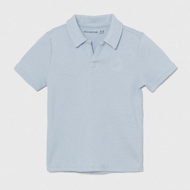 Abercrombie & Fitch tricou polo copii neted