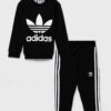 Adidas Originals Compleu copii H25250 culoarea negru