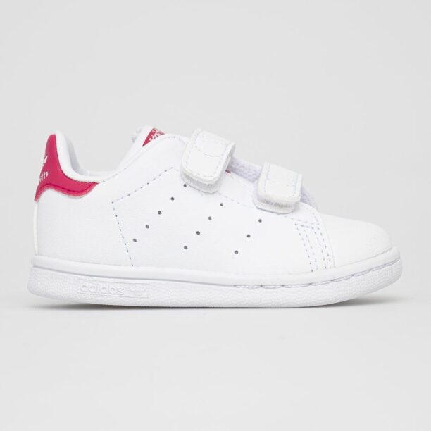 Adidas Originals Pantofi copii Stan Smith CF I FX7538 culoarea alb