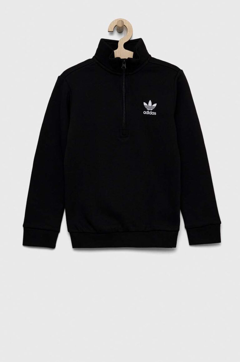 Adidas Originals bluza copii culoarea negru