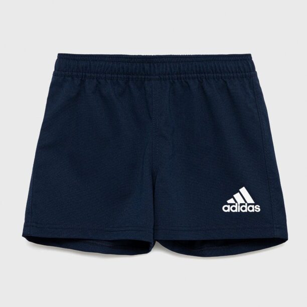 Adidas Performance Pantaloni scurți copii GI7640 culoarea albastru marin