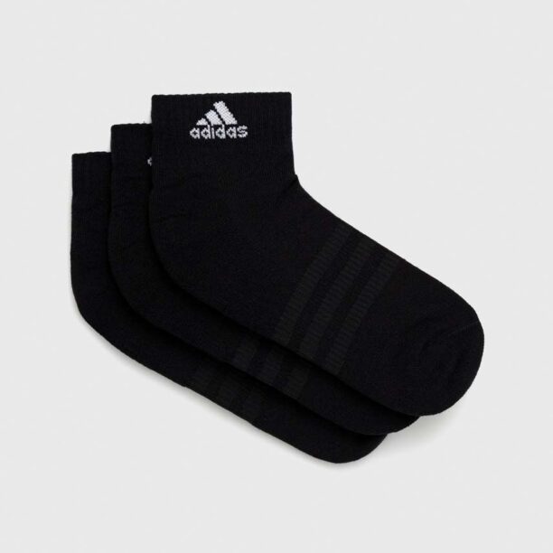 Adidas Performance sosete 3-pack culoarea negru