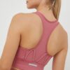 Adidas Performance sutien sport culoarea roz