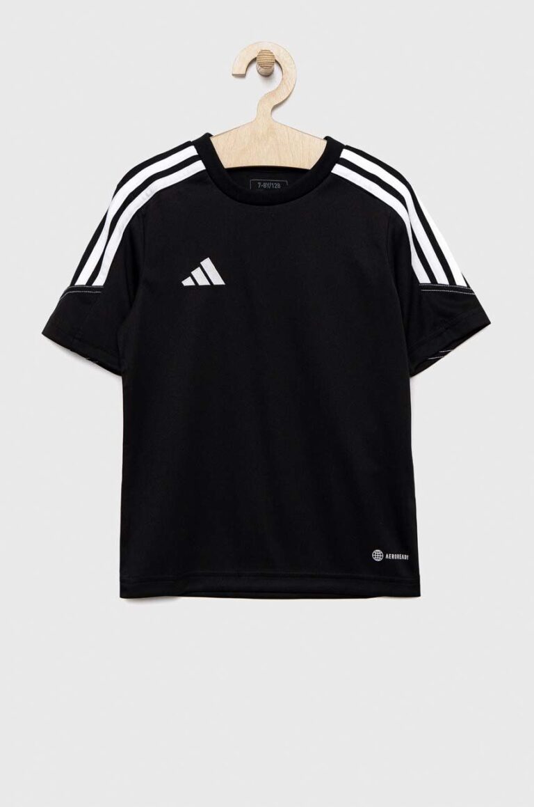 Adidas Performance tricou copii TIRO culoarea negru