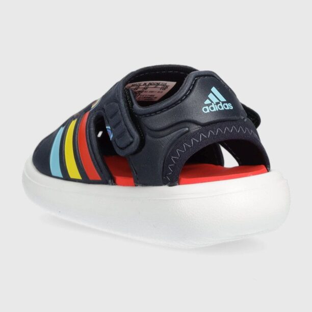 Adidas sandale copii WATER SANDAL I culoarea albastru marin preţ