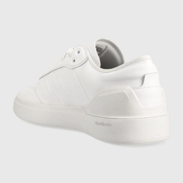 Adidas sneakers COURT culoarea alb preţ