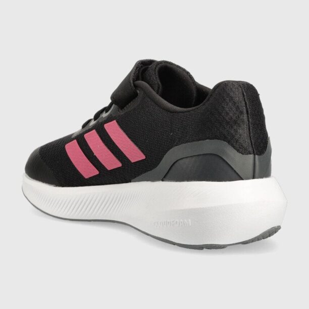 Adidas sneakers pentru copii RUNFALCON 3.0 EL K culoarea negru preţ