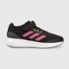 Adidas sneakers pentru copii RUNFALCON 3.0 EL K culoarea negru