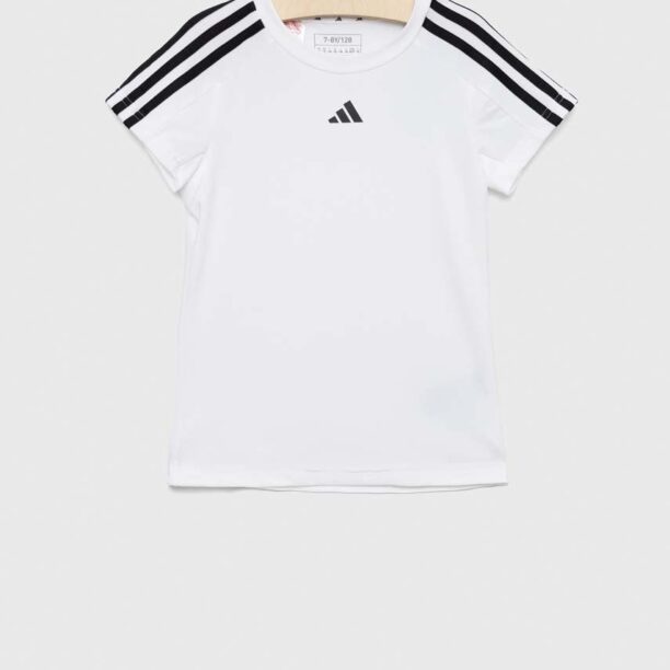 Adidas tricou copii G TR-ES 3S culoarea alb