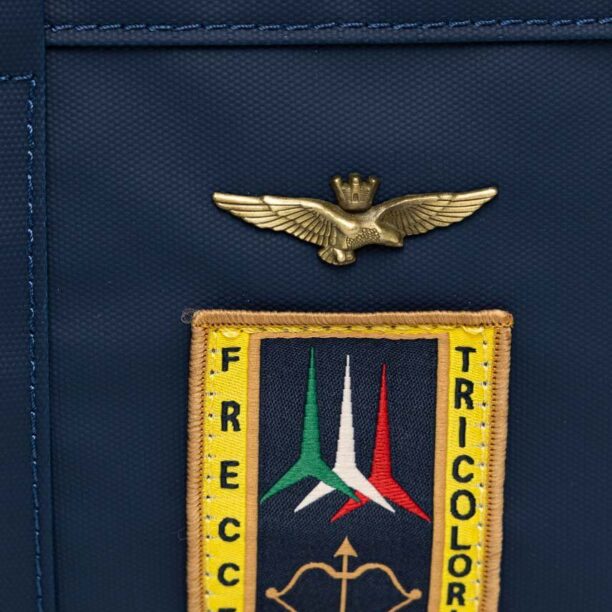 Aeronautica Militare geanta culoarea albastru marin preţ