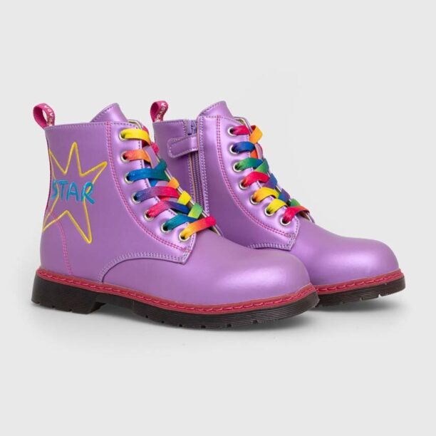 Agatha Ruiz de la Prada bocanci copii culoarea violet preţ