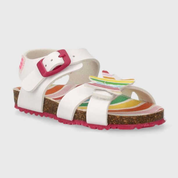 Agatha Ruiz de la Prada sandale copii culoarea alb