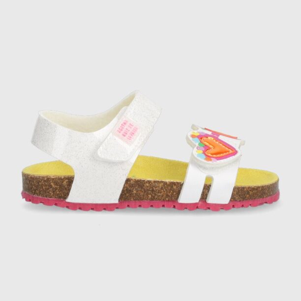 Agatha Ruiz de la Prada sandale copii culoarea alb