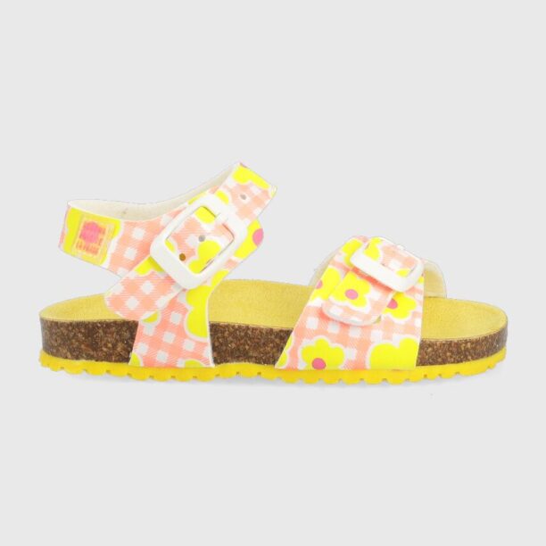 Agatha Ruiz de la Prada sandale copii culoarea galben